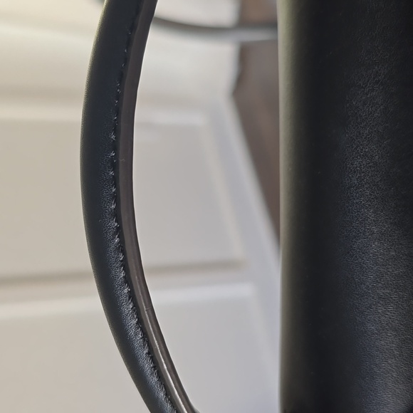 Aimee Kastenberg Phoenix Black Leather Satchel Crossbody Bag - Picture 6 of 9